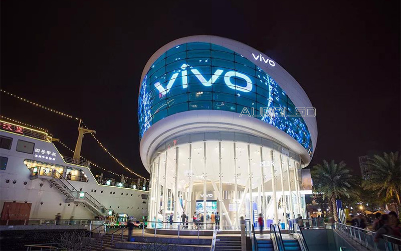 VIVO Lab旗艦店酷炫<a href=http://www.4000520856.com/toumingping/ target=_blank class=infotextkey>透明屏</a>效果