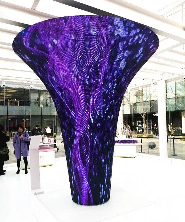 迷你光電為您展示創(chuàng)意led顯示屏案例！